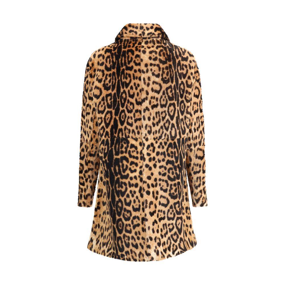 P.A.R.O.S.H. Leopard-print Coat PA-D470083806-S