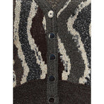 Missoni Wave pattern boxy Cardigan
