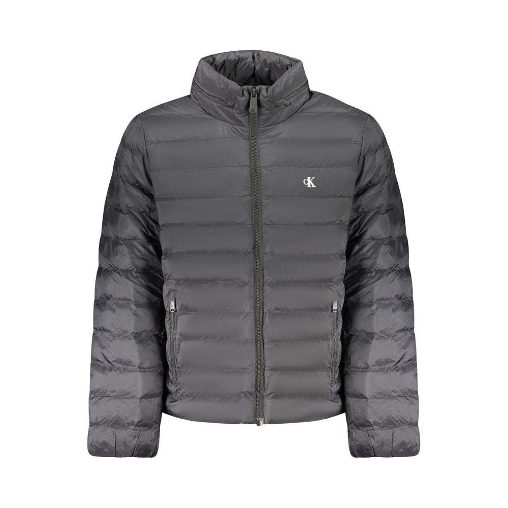 Calvin Klein Black Polyamide Men Jacket CA-39448-S