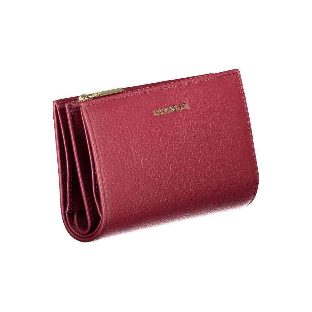 Coccinelle Purple Leather Women Wallet CO-39487