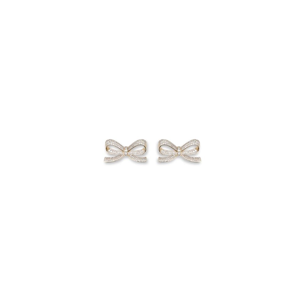 Self-Portrait Crystal bow Earrings