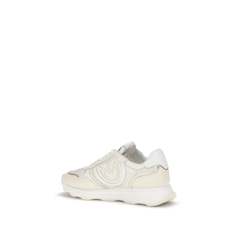 PINKO Suede Zoe Sneakers with logo PI-SS0087P023ZHCWHITELIGHT-EU36/US6