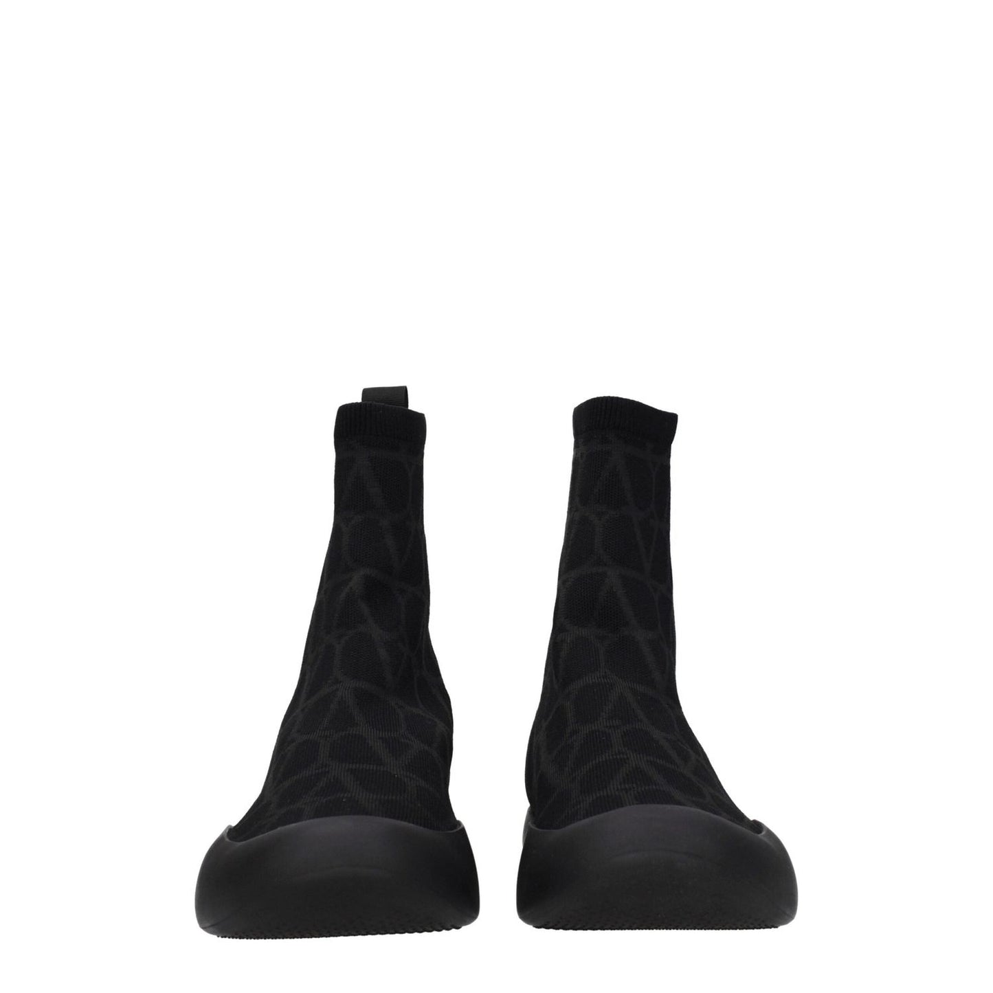 Valentino Garavani Black Fabric High Tops VA-8547414147337-EU39.5/US6.5