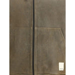 Emporio Armani Men Leather bomber Jacket