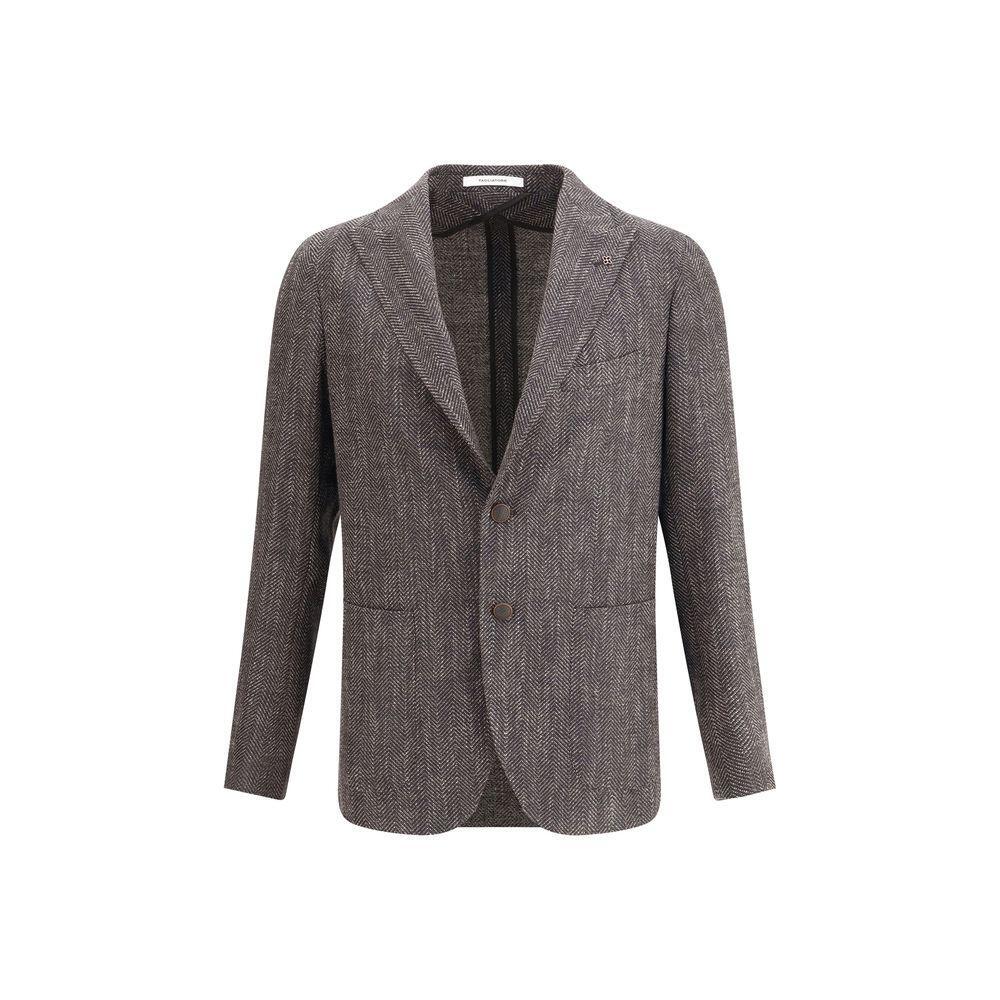 Tagliatore Herringbone patterned Blazer TA-1SMC26KAIC90019EN867-IT44 | XS