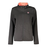 Norway 1963 Black Polyester Women Sweater NO-39686-S