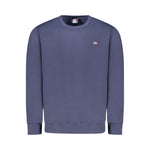 Norway 1963 Blue Cotton Men Sweater NO-39693-S