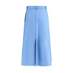 Crida Milano Seville midi Skirt CR-SIVIGLIABBLUE-0/XS