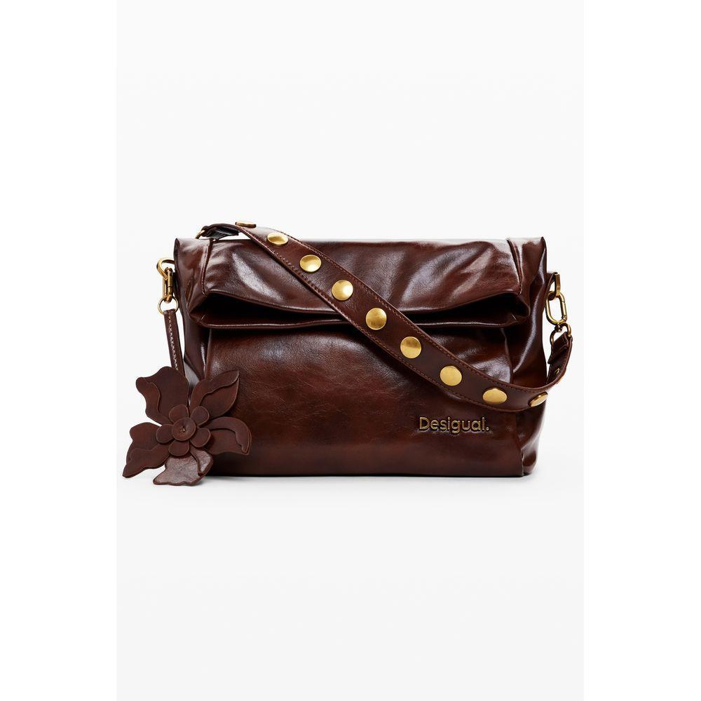 Desigual Brown Polyethylene Women Handbag
