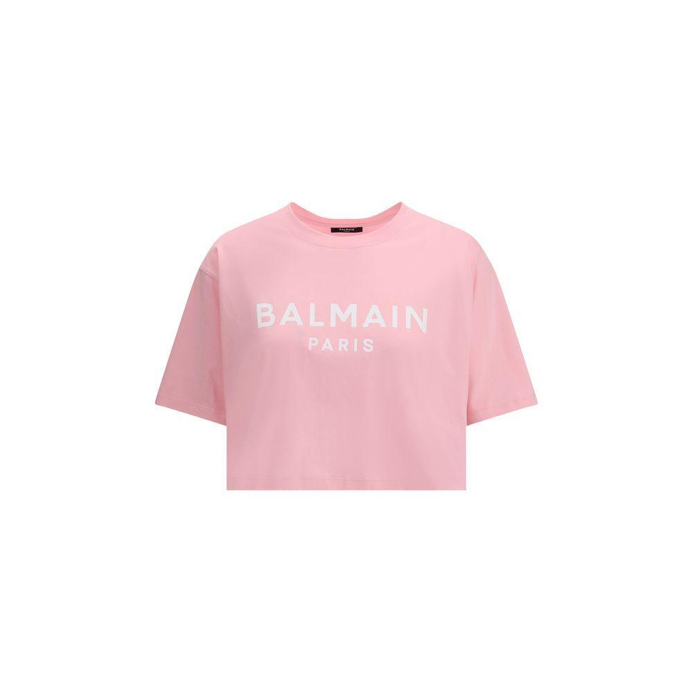 Balmain Logoed T-Shirt BA-BF1EE020BB02OHV-M