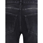 Balenciaga Wide-leg Cotton Jeans