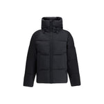 Canada Goose Black Nylon Crofton Puffer matte