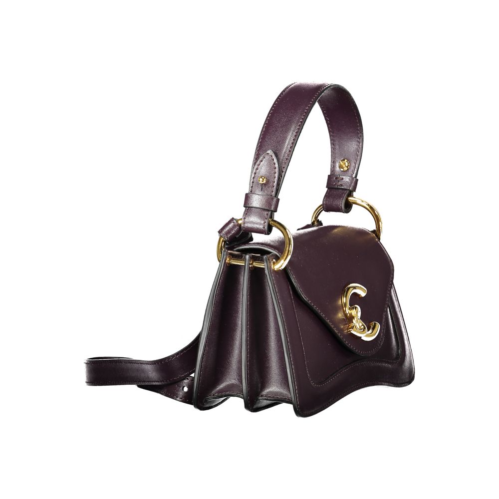 Coccinelle Purple Leather Handbag