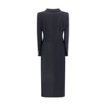 Alessandra Rich Tweed long Coat AL-FABX41580900-IT42 | L