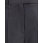 Alexander McQueen Sartorial Wool Pants 1728,42,72470364320,Alexander McQueen,Black,Clothing,Jeans & Pants - Women - Clothing,New with tags,Women,Women - Clothing Alexander McQueen AL-839649QJAFH1000-42