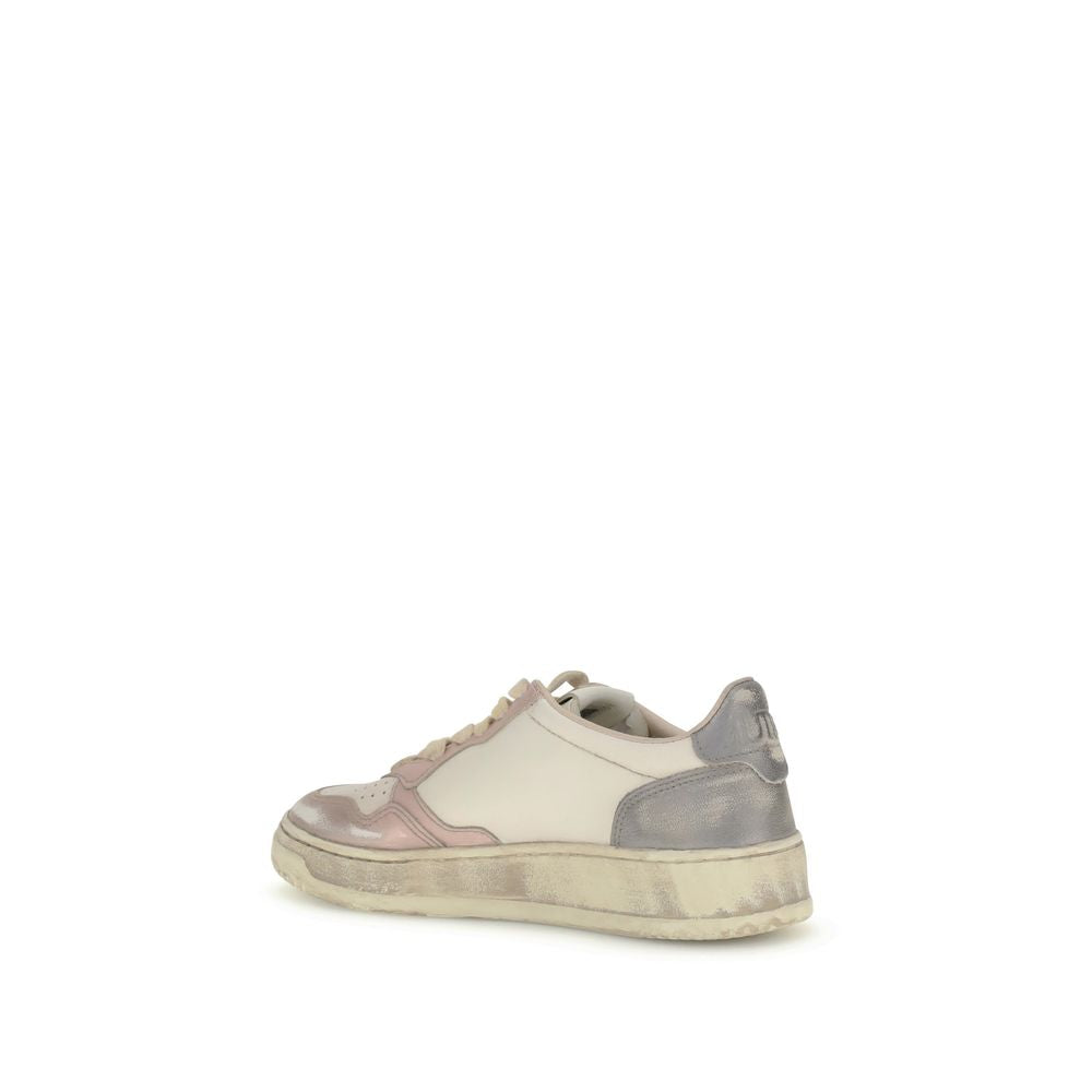 Autry Medalist Low Super Vintage Sneakers AU-AVLWMT06ROSEBLKBOA-EU36/US6