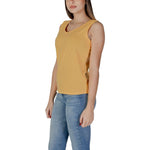 B.Young B.Young Yellow Cotton Tops & T-Shirt BY-14885800135-IT38|XS 1728,71956299936,B.Young,Clothing,IT38|XS,IT40|S,IT42|M,New with tags,Tops & T-Shirts - Women - Clothing,Women,Women - Clothing,Yellow
