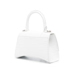 Balenciaga Women's Hourglass Small Handbag in White Handbag Balenciaga White Smoke