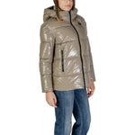 Blauer Blauer Beige Polyamide Jackets & Coat BL-15979300127-IT44|L 1728,71956299936,Beige,Blauer,Clothing,IT44|L,Jackets & Coats - Women - Clothing,New with tags,Women,Women - Clothing
