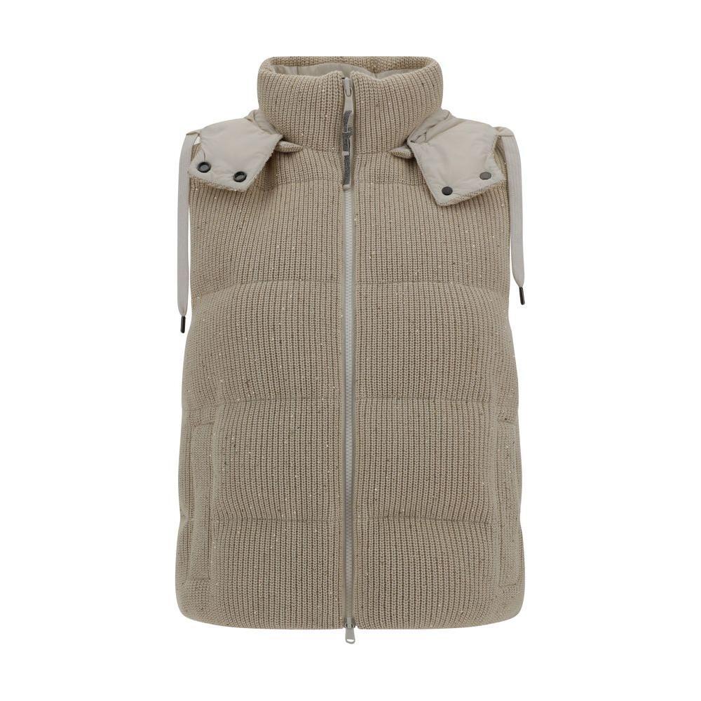 Brunello Cucinelli Hooded Down Vest