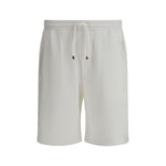 Brunello Cucinelli Tracksuit Shorts 1728,72470364320,Brunello Cucinelli,Clothing,Men,Men - Clothing,New with tags,Shorts - Men - Clothing,White,XS BR-MW8633318GC7220-XS