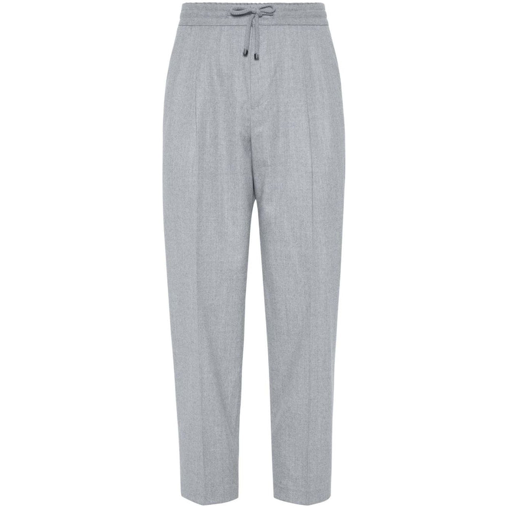 Brunello Cucinelli Trousers Light Grey Trousers Brunello Cucinelli Dark Gray