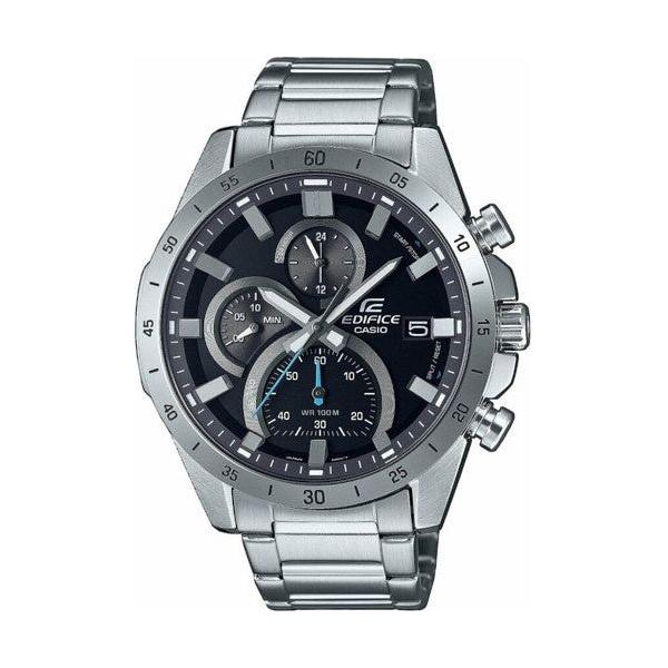 CASIO EDIFICE Mod. 3D INDEXES CHRONOGRAPH - BLACK WATCHES