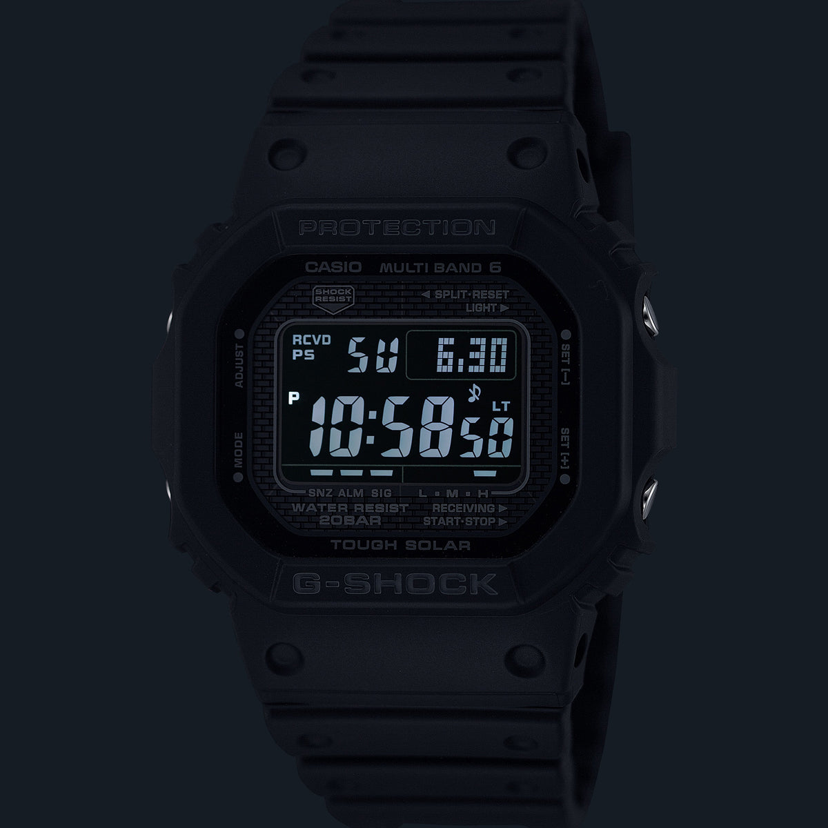 CASIO G-SHOCK CASIO G-SHOCK Mod. THE NEW ORIGIN Multiband 6 - TOUGH SOLAR - FULL BLACK GW-5000HS-1ER Gent,Gent Ready stocked Watches,READY STOCKED WATCHES,Watches for Men - Watches,Wristwatch