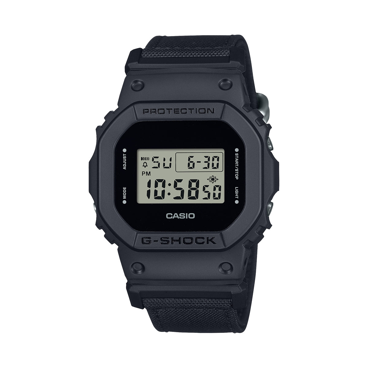 CASIO G-SHOCK Mod. THE ORIGIN - BLACK CORDURA ECO FABRIC STRAP SERIE WATCHES