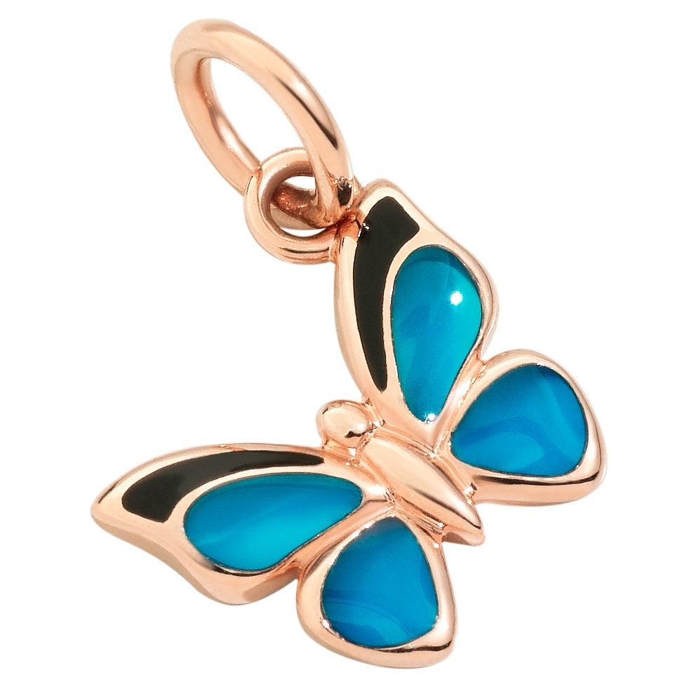 CHARMS DODO MOD. DMC2022BFLYSEBL9R DESIGNER FASHION JEWELLERY