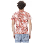 Cavalli Class Cavalli Class Red Cotton Men T-Shirt CA-24345-M 1728,67345744032,Cavalli Class,M,Men,New with tags,Red,T-Shirts - Men - Clothing