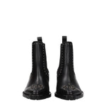 Chloé Black Leather Ankle Boots CH-8547374792969-EU35.5/US5.5