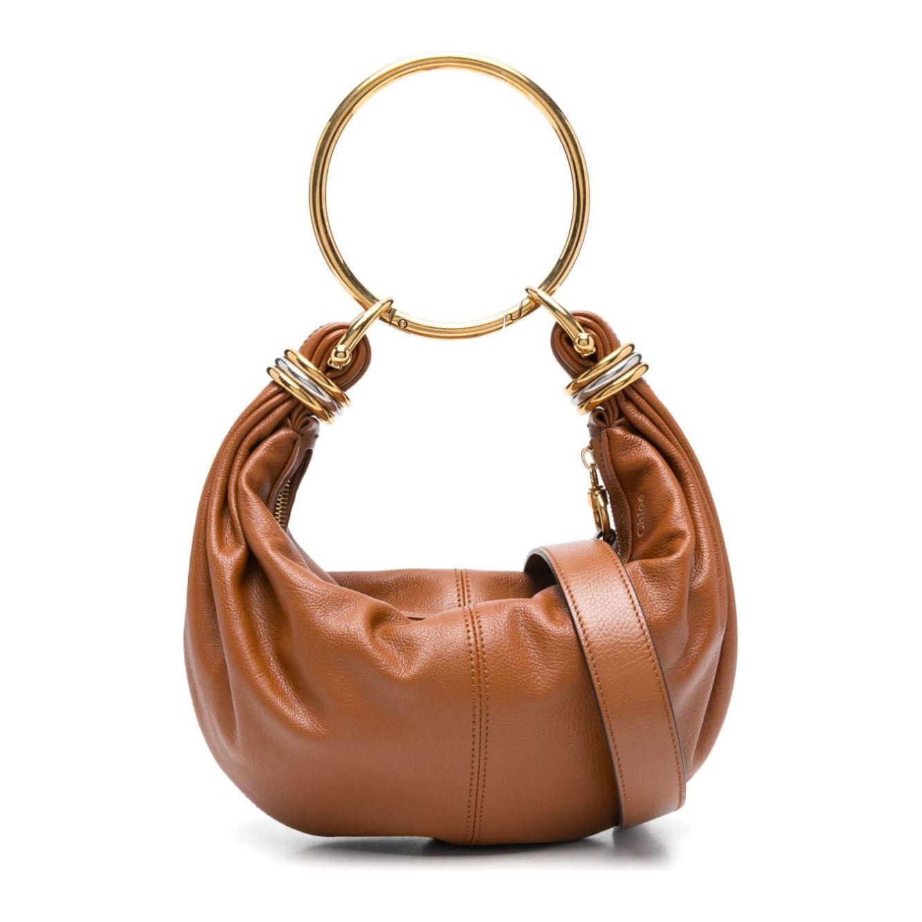 Chloè Chloé Bracelet Small Leather Shoulder Bag LDin,Spring - Summer 2025,Women,Women > Bags,Women > Bags > Handbag,Yes Eu Chloè CHC24AS611N7226M-P25