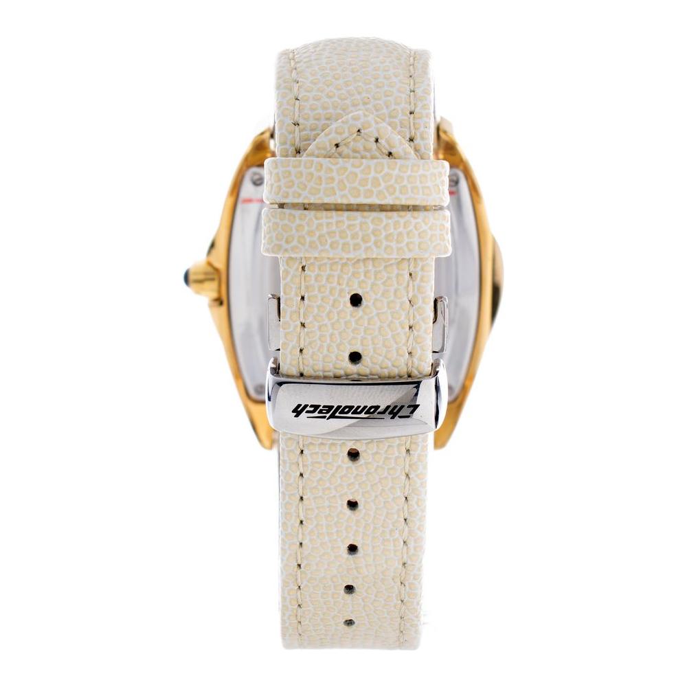 Chronotech Chronotech Beige Leather Watch CHCT7814M04AC 1728,Beige,Chronotech,New with tags,Unisex,Unisex Watches - Watches