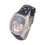 Chronotech Chronotech Black Leather Watch CHCT7896LS82AC 1728,Black,Chronotech,New with tags,Watches for Women - Watches,Women
