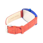 Chronotech Chronotech Red Leather Watch CHCT2050M05AC 1728,67434610848,Chronotech,New with tags,Red,Unisex,Unisex Watches - Watches