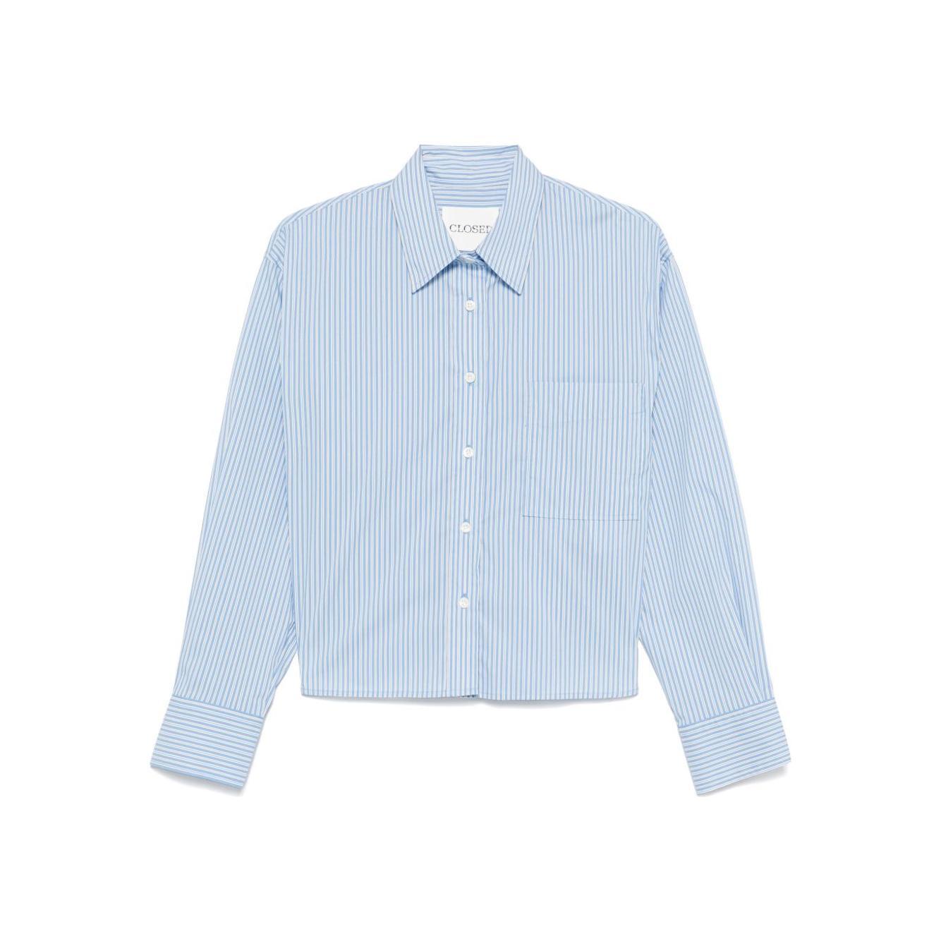 Closed Closed Shirts Blue LDin,Spring - Summer 2025,Women,Women > Clothing,Women > Clothing > Shirts,Yes Eu C9424222WST587-P25