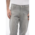 Corneliani ID Straight Leg Stretch Denim Jeans 19cm