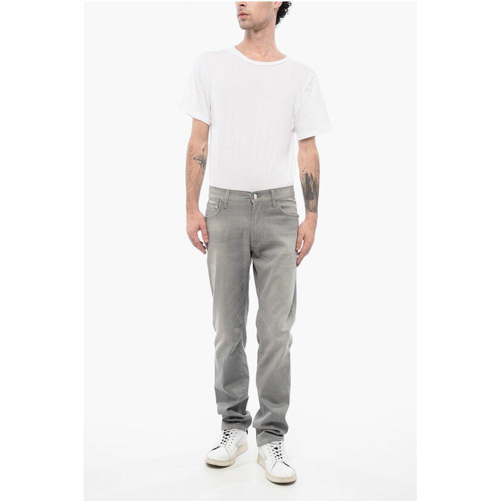 Corneliani ID Straight Leg Stretch Denim Jeans 19cm