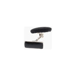 Corneliani Metal Cufflinks Lined With Embroidered Silk
