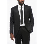 Corneliani Wool Blend Suit With Jetted Pockets