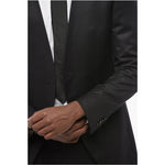 Corneliani Wool Blend Suit With Jetted Pockets