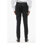 Corneliani Wool Blend Suit With Jetted Pockets
