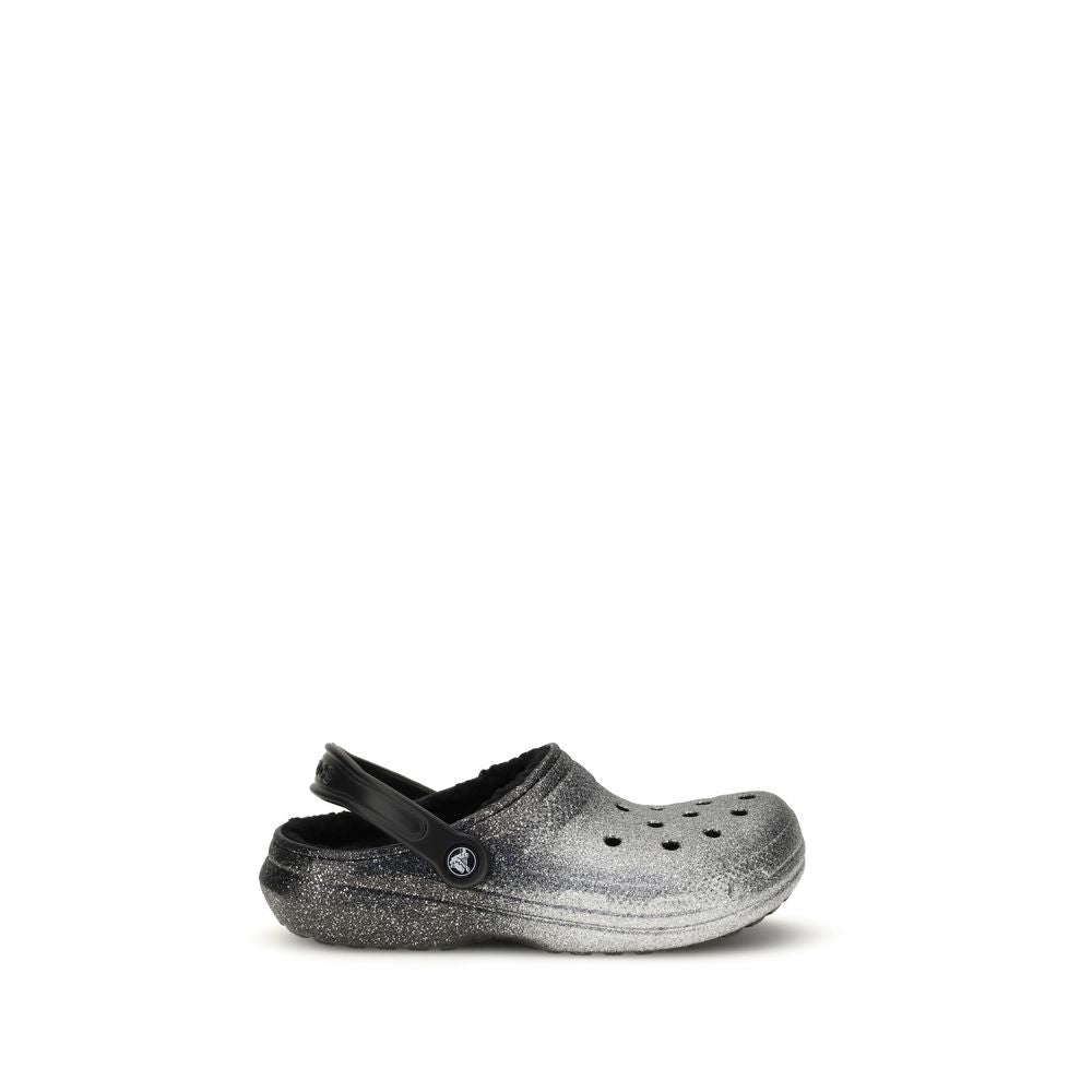 Crocs Classic Glitter Lined Sandals CR-CR205842BKSI-EU36/US6