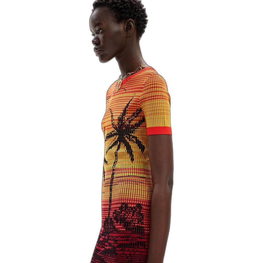Desigual Desigual Red Viscose Dress DE-13294900146-XL 1728,71956299936,Clothing,Desigual,Dresses - Women - Clothing,New with tags,Red,Women,Women - Clothing,XL