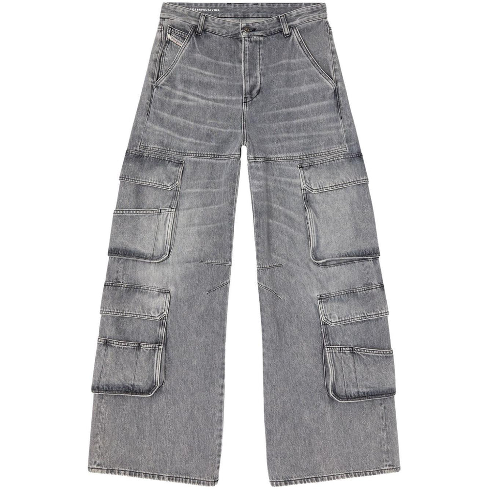 Diesel Diesel Jeans Grey A133160DCBE02-P25 LDin,Spring - Summer 2025,Women,Women > Clothing,Women > Clothing > Jeans,Yes Eu