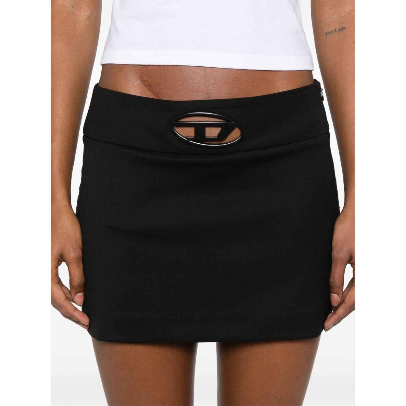Diesel Diesel Skirts Black A143880PHAL9XXA-P25 LDin,Spring - Summer 2025,Women,Women > Clothing,Women > Clothing > Skirts,Yes Eu