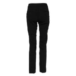 Dolce & Gabbana Black Wool Mid Waisted Tapered Dress Pants PAN74761-36