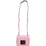 Dolce & Gabbana Baby Pink LOLA Leather Studded Crossbody Strap Bag Dolce & Gabbana Pink