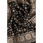 Dolce & Gabbana Black Brown Patterned Square Foulard Scarf 1728,67345645728,Accessories,Black and Brown,Dolce & Gabbana,Material: 100% Silk,Men,Men - Accessories,Preowned / Defect,Scarves - Men - Accessories Dolce & Gabbana MS7262